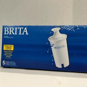 Brita Pitcher Replacement Water Filters 5-Pack, Model OB03, NEW
